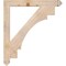 Ekena Millwork Merced Arts & Crafts Smooth Bracket, Douglas Fir, 3 1/2"W x 34"D x 38"H BKT04X34X38MRC03SDF - alternate 2